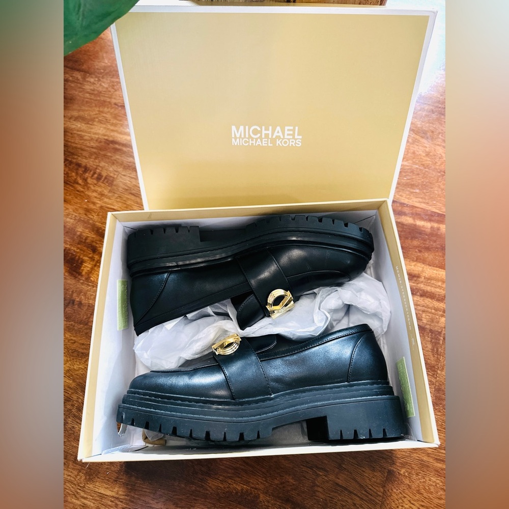 MICHAEL KORS PARKER LUG LOAFERS